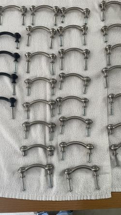 Kitchen Cabinet Handles, And Hardware Brushed Nickel