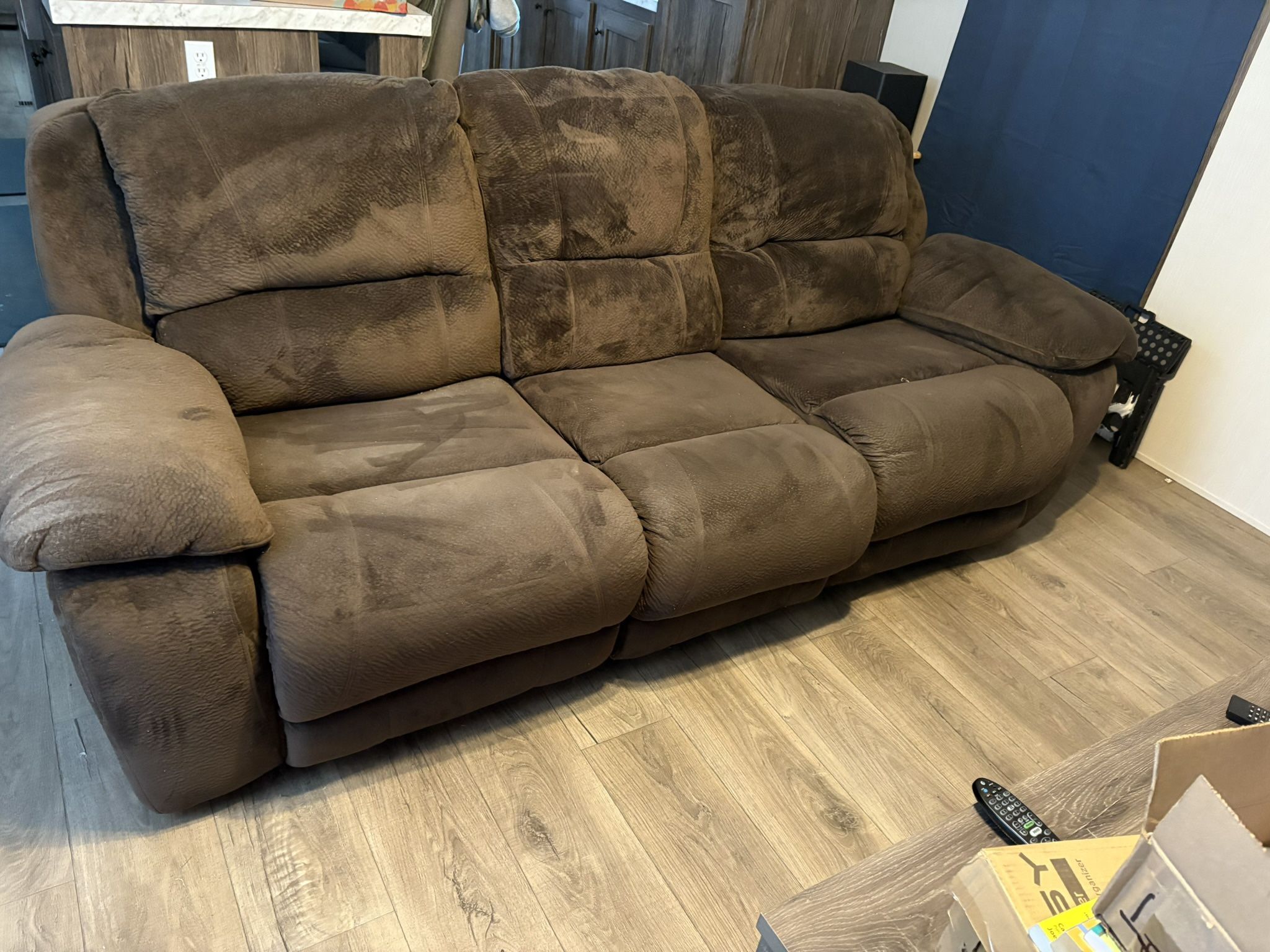 Brown Recliner Couch
