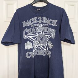 Back 2 Back champions Dallas Cowboys Vintage tee