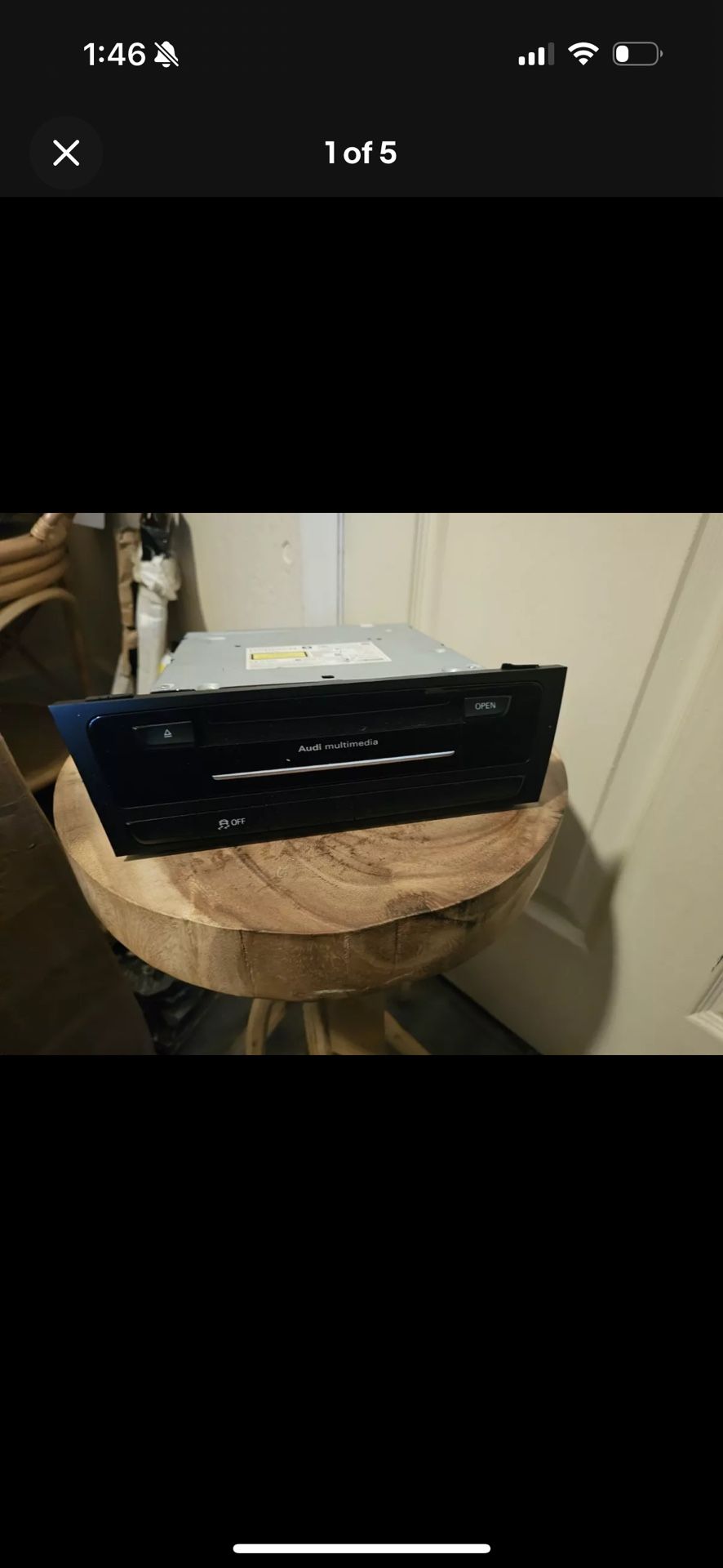 09-17 Audi A4 A5 Q5 B8 MMI MULTIMEDIA CD RADIO RECEIVER HEAD UNIT OEM $75obo