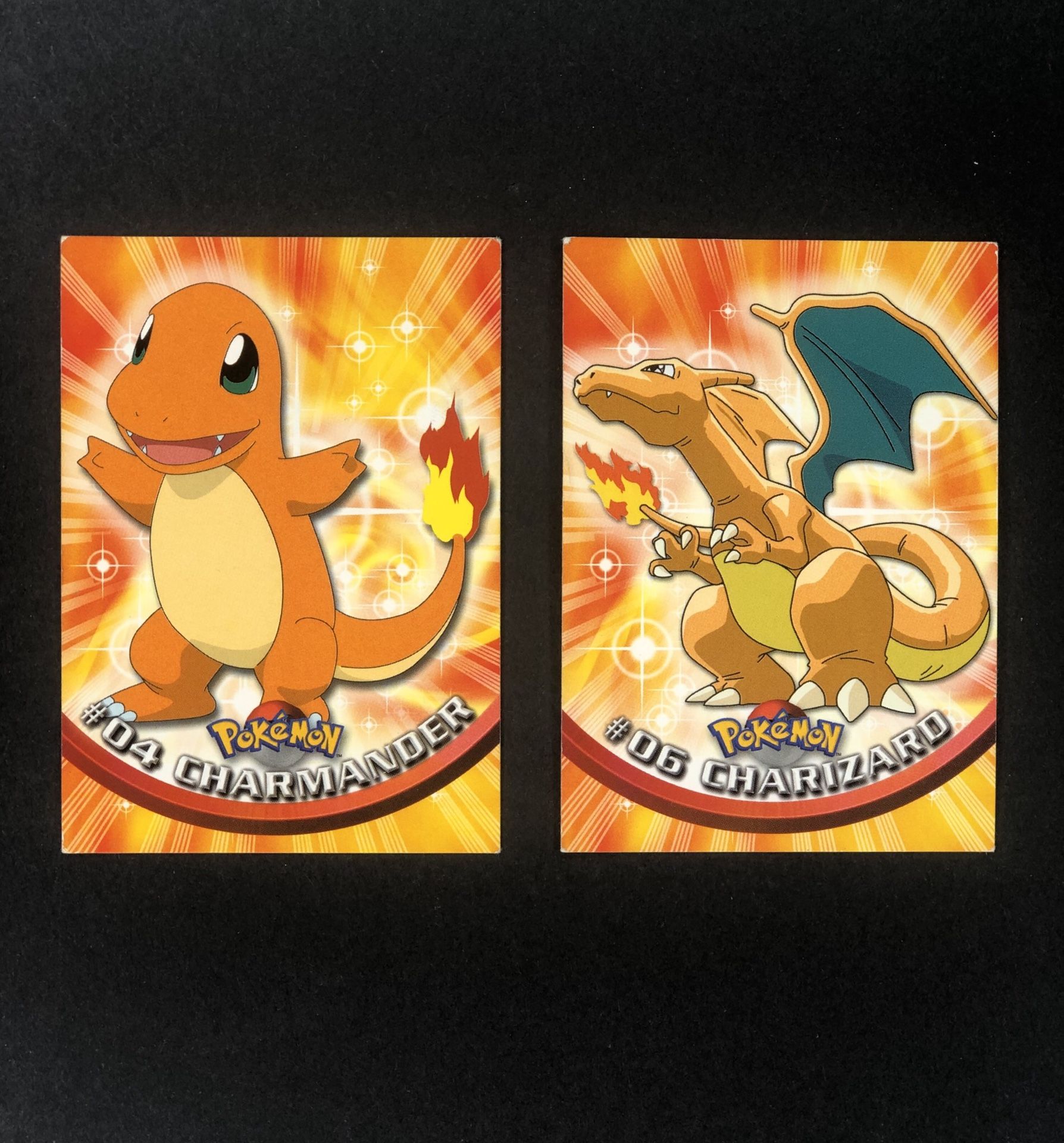 SEND OFFER (10) 1999 Vintage Pokémon Topps cards: Charizard+ Blastoise+ Venusaur + Pikachu Evolutions! (Make offer)