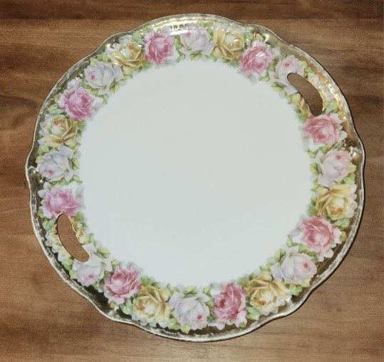 Antique Limoges Cake Plate