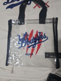 Dodgers godzilla clear bag