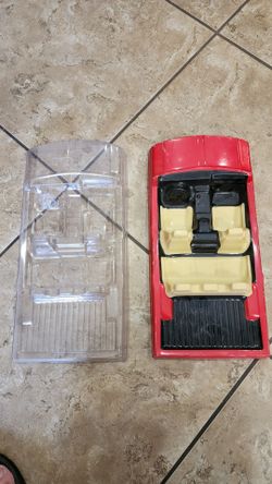 RC Truck Interior New Clear and Painted One. Remote control