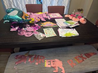 Three rex decorations