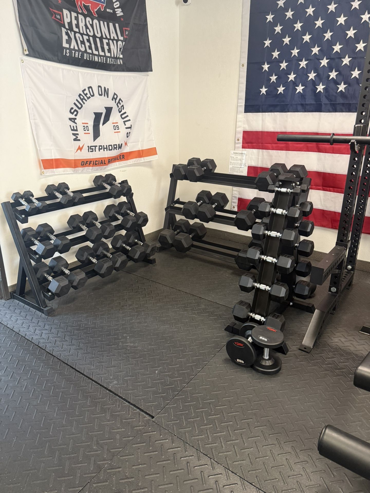 Rubber Dumbbells – Brand New – Save 10%+ on Sets