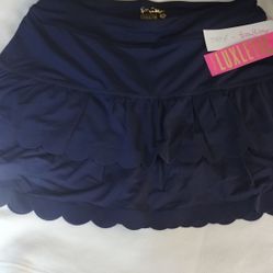 Miniskirt Lilly Pulitzer, Style True Navy, Luxletic Size S 