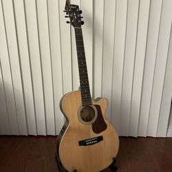 Cort L100F NS Acoustic-Electric Guitar Natural Satin Used - Very Good