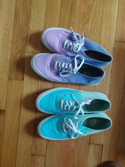 Women Vans size 9 and 1/2 good