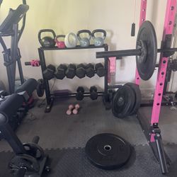 Kettlebell And Dumbbells Different Weights 