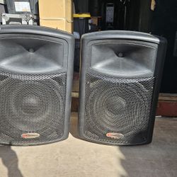 Harbinger APS15 speakers 