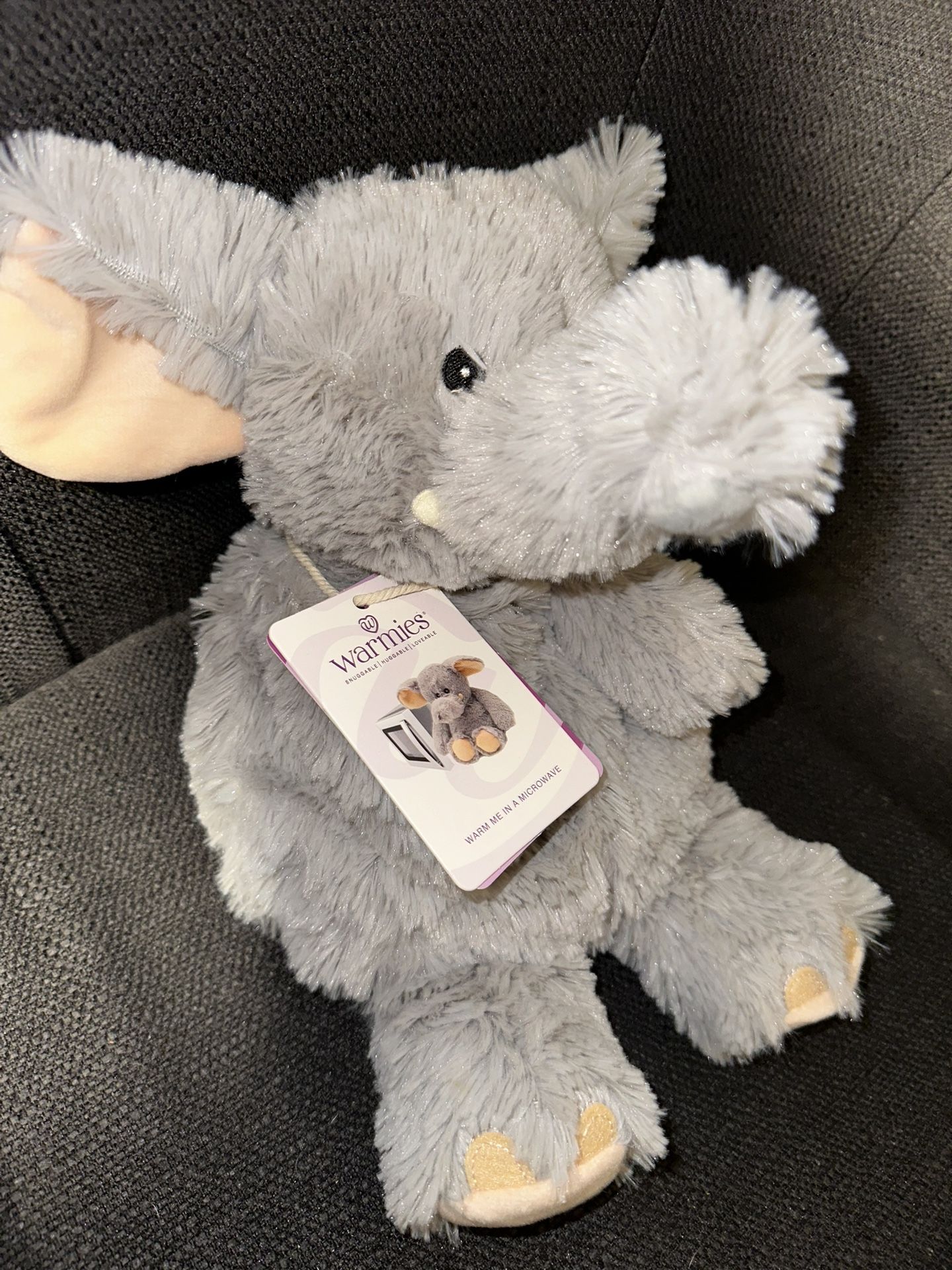 Elephant Stuffed Animal Microwavable Lavender Scented Cozy Plushe