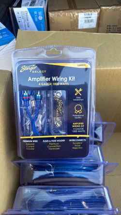 Stinger amplifier wiring kit
