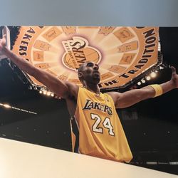 Lakers Kobe Bryant Mamba Mentality Poster Board Supreme Ikonick Off White