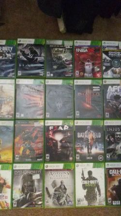 Xbox 360 games