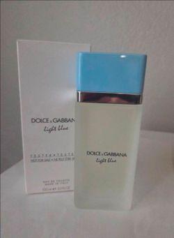 NEW DESIGN DOLCE GABBANA LIGHT BLUE FOR WOMEN, 3.4OZ/100ML,  NEW IN BOX