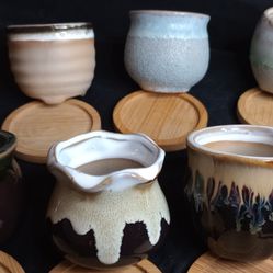 Fired Ceramic Planting Pots