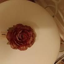 Vintage-Red Flower Night Light