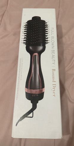 Full Blown Beauty - Round Hair Styler & Dryer Ceramic Blowout Brush