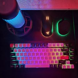 Mouse Keyboard And Microphone Setup.