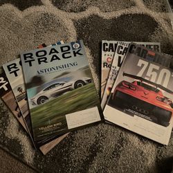 Road Track Magazines