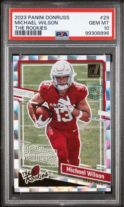 2023 Panini Donruss Michael Wilson The Rookies PSA 10