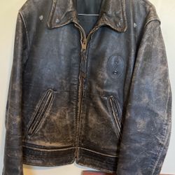 Leather Aviation Jacket