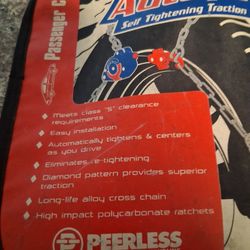 Auto-Trac Self Tightening Traction Chain  traction chain for passenger cars. Easy installation and superior traction.