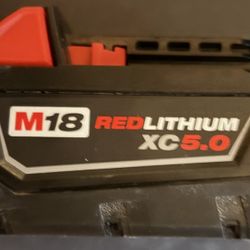Milwaukee 5 Amp Battery 