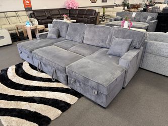 Gray Sofa Sectional Sleeper