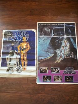 Vintage Star Wars Poster Bundle 1970s
