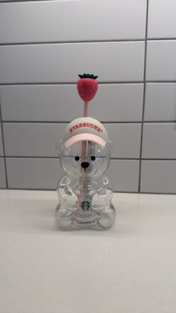 Starbucks Pink Bearista cup