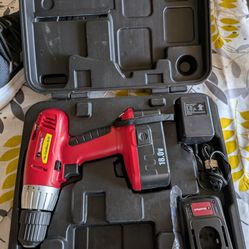 Great Neck 18 Volt 2 Speed Cordless Drill, 3/8" Keyless Chuck

