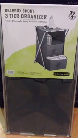 Gearbox Sport 3 Tier Organizer