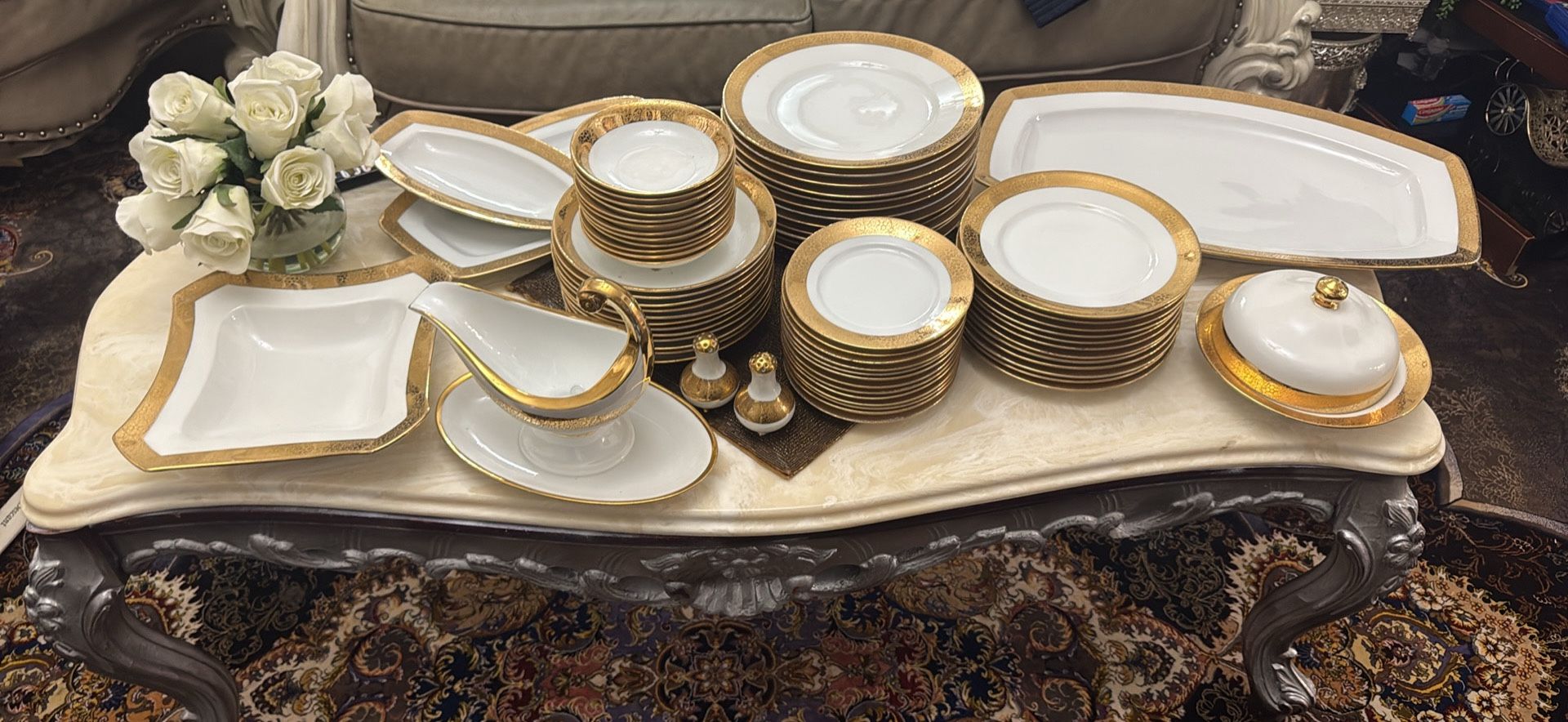 Bavaria Gold 18 K Set Luxury 69 Pieces