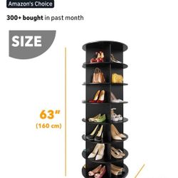Rotating Shoe Rack