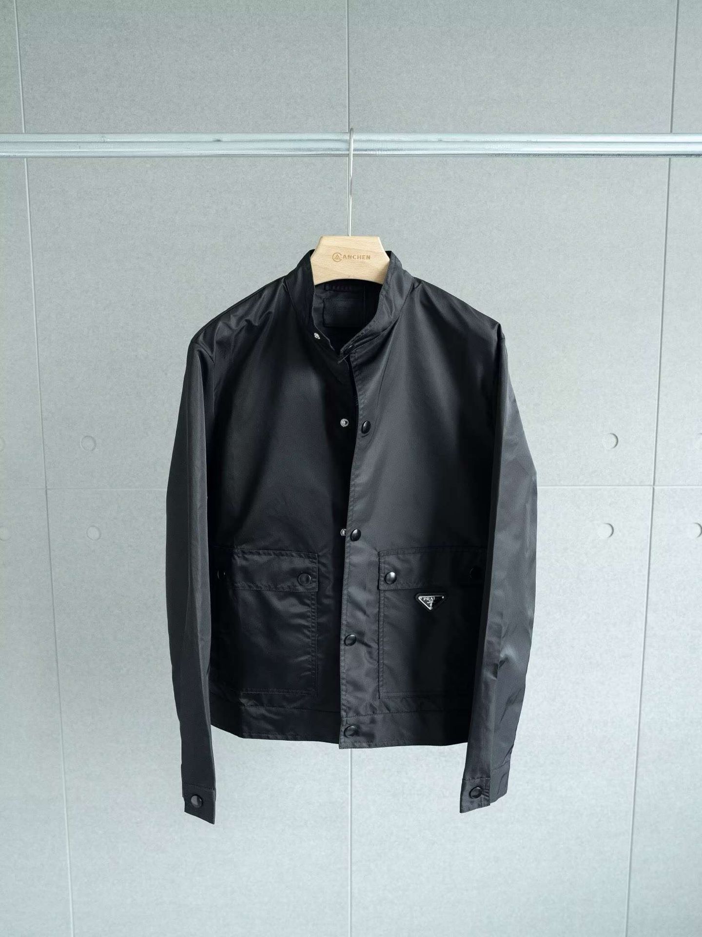 Nylon recycled jacket,unisex style
