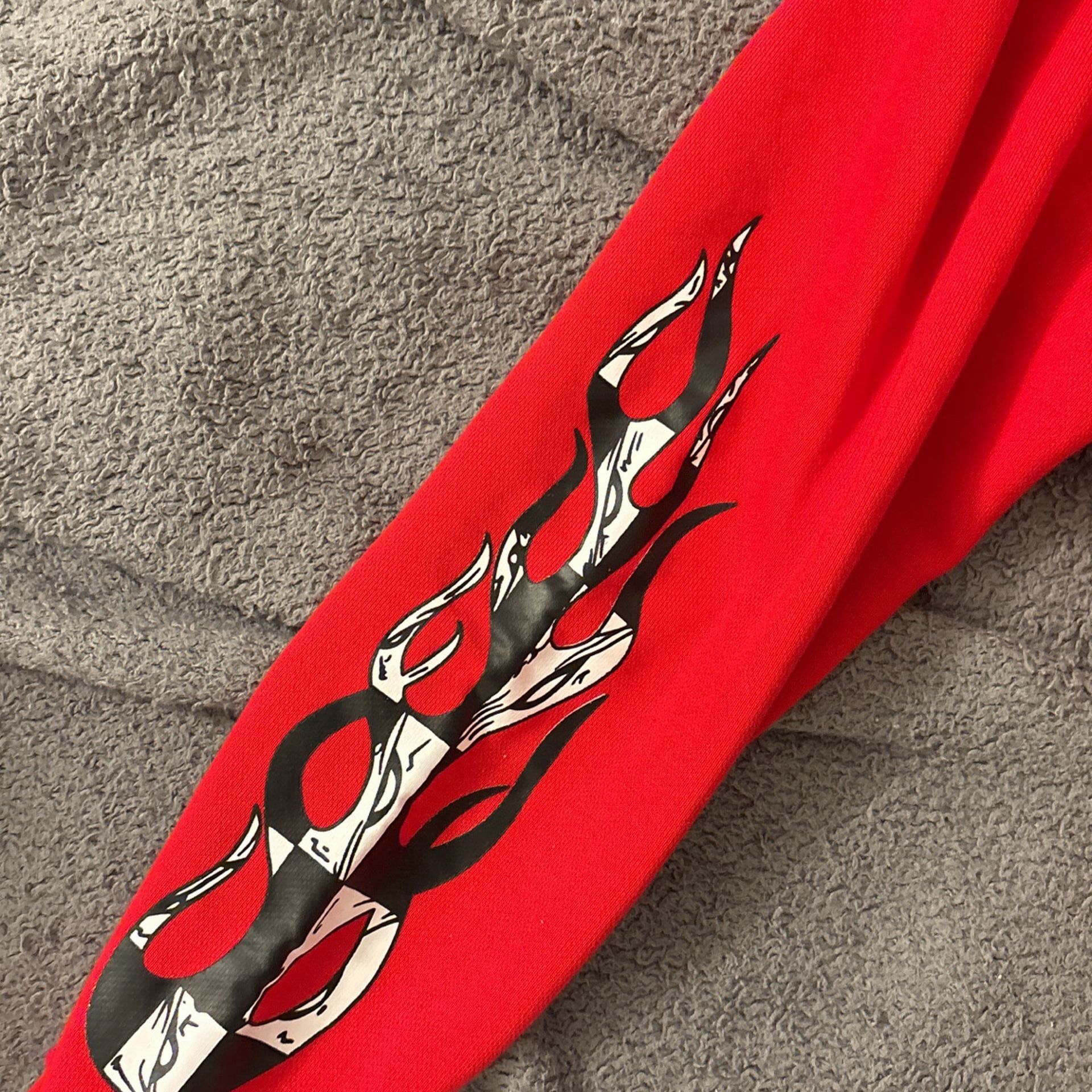 Chrome Hearts Hoodie Red Size S  Shoes