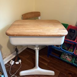 Retro, Antique Style School Desk