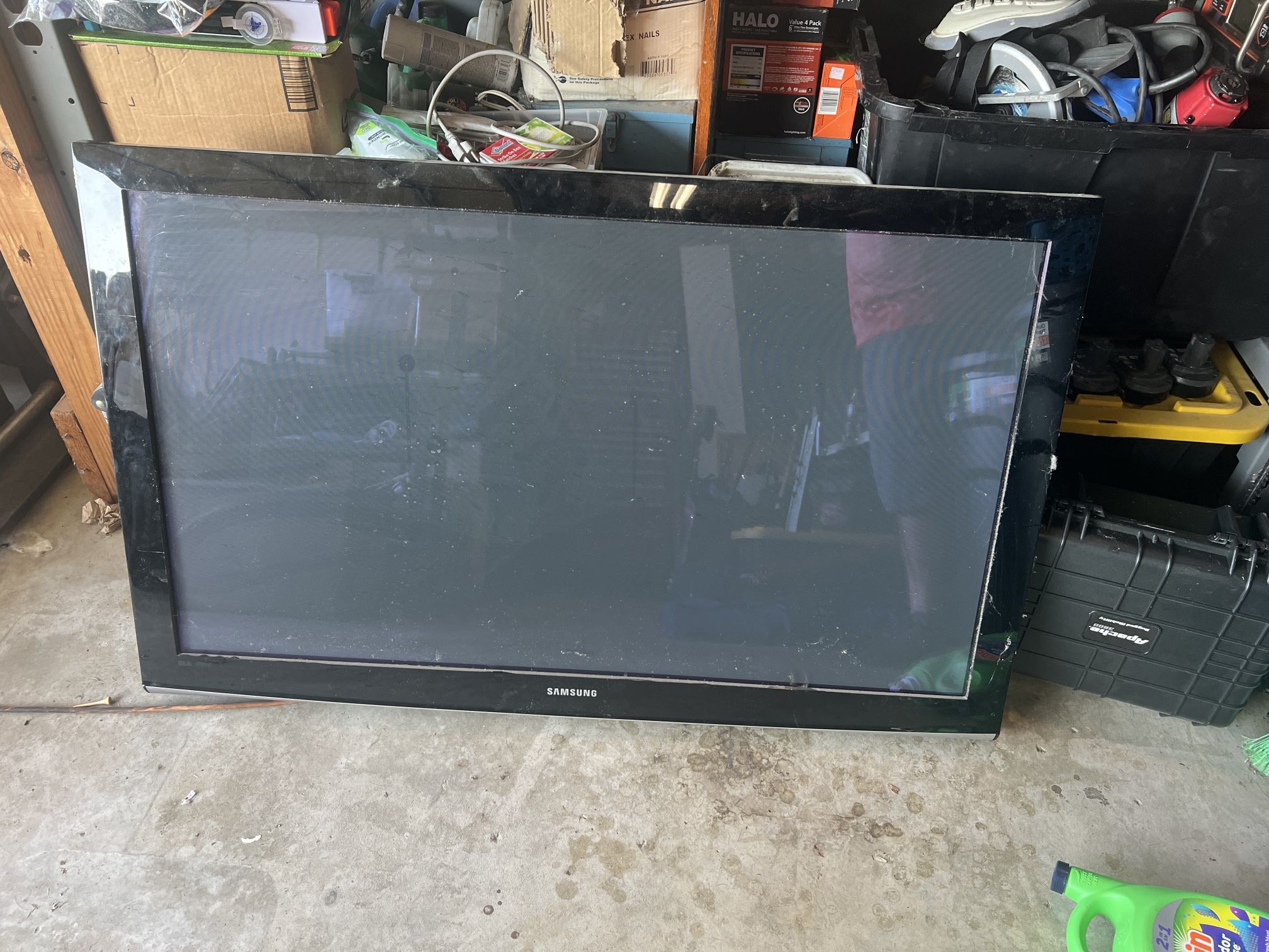 Samsung Full HD 1080p LED TV - 50” - $80