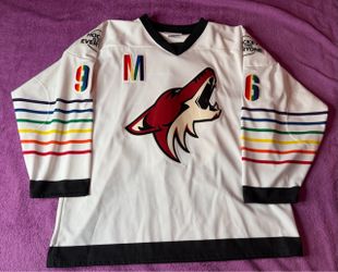 Arizona Coyotes Howler 2020 Pride Night Jersey Size XL MIC