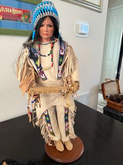 Male Native American Doll