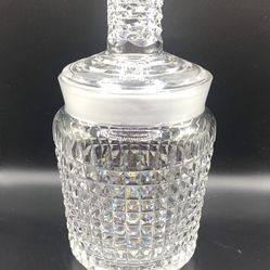 Waterford Irish Crystal “London” Biscuit Barrel 