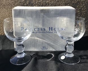 NEW Princess House, Crystal, Glasses