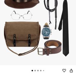 Indiana Jones Halloween Costume accessories 