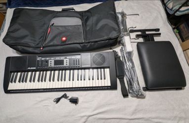 New Alesis Harmony 61 MKII 61 - Key Keyboard With Stand, Bench, and Carrying Case