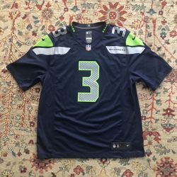 Seahawks Wilson #3 Home Jersey - XL Nike NFL Players Jersey - Barely Worn