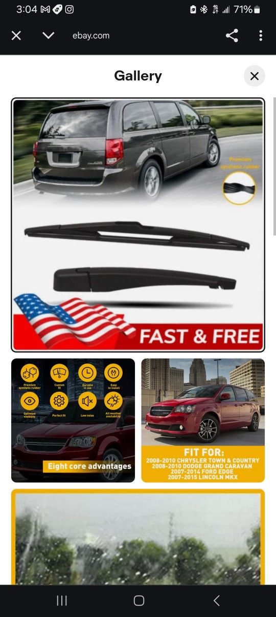 Back Windshield Wiper