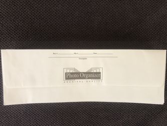 Archival photo envelopes (60)