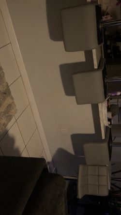 Selling Couch And Four Bar Stools